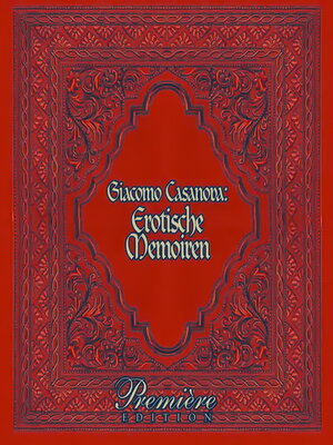 cover image of Casanovas Erotische Memoiren